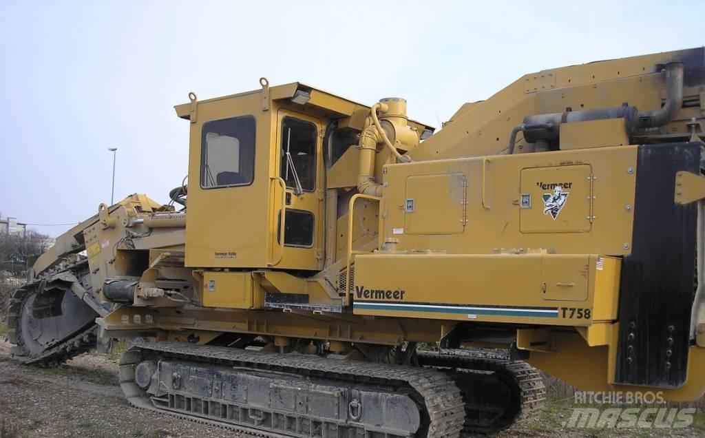 Vermeer T758 Tranšėjų ekskavatoriai