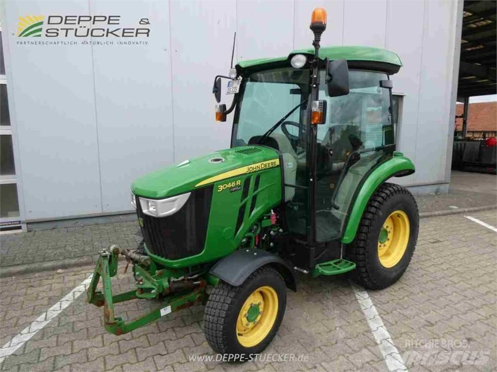 John Deere 3046R Naudoti kompaktiški traktoriai