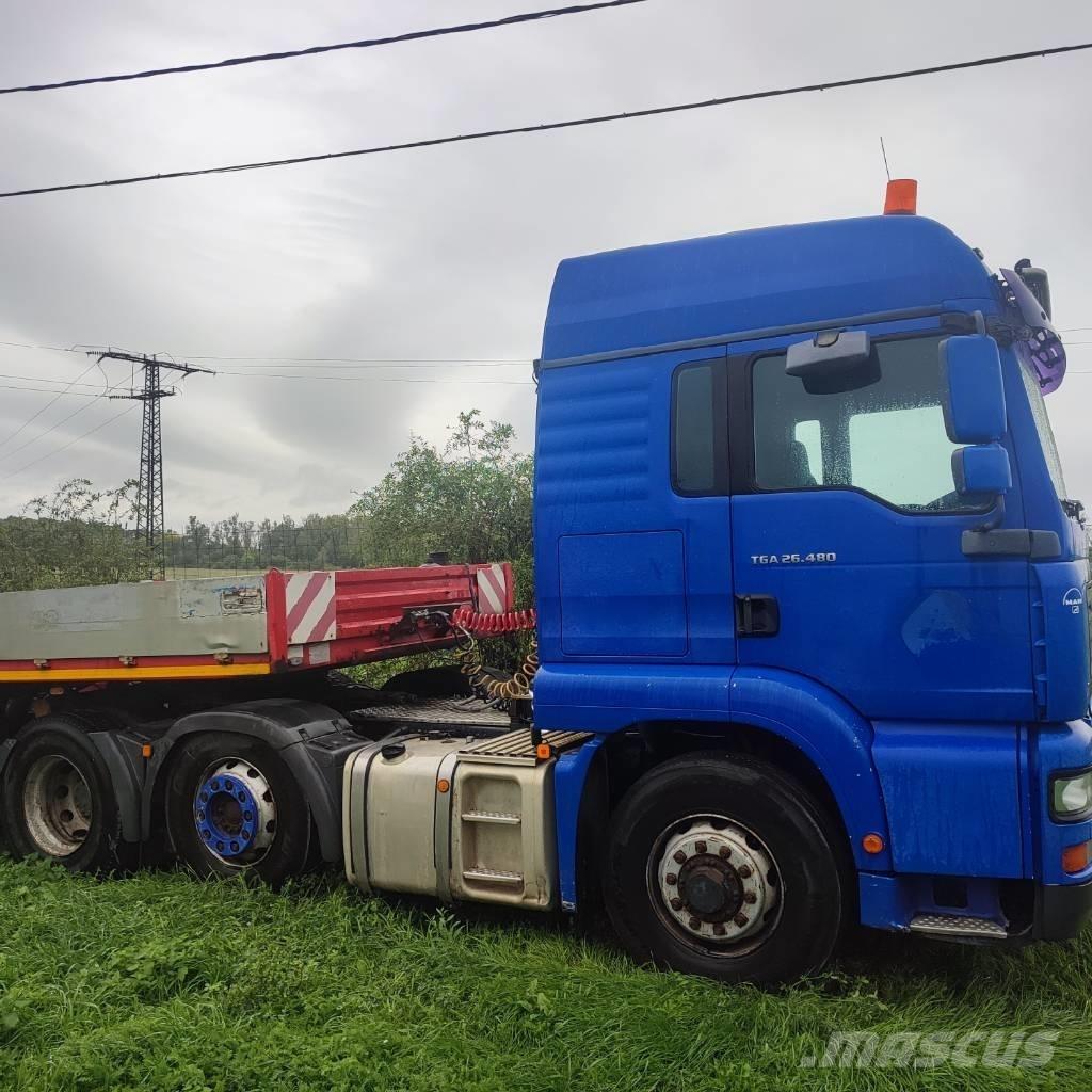 MAN TGA 26.480 Naudoti vilkikai