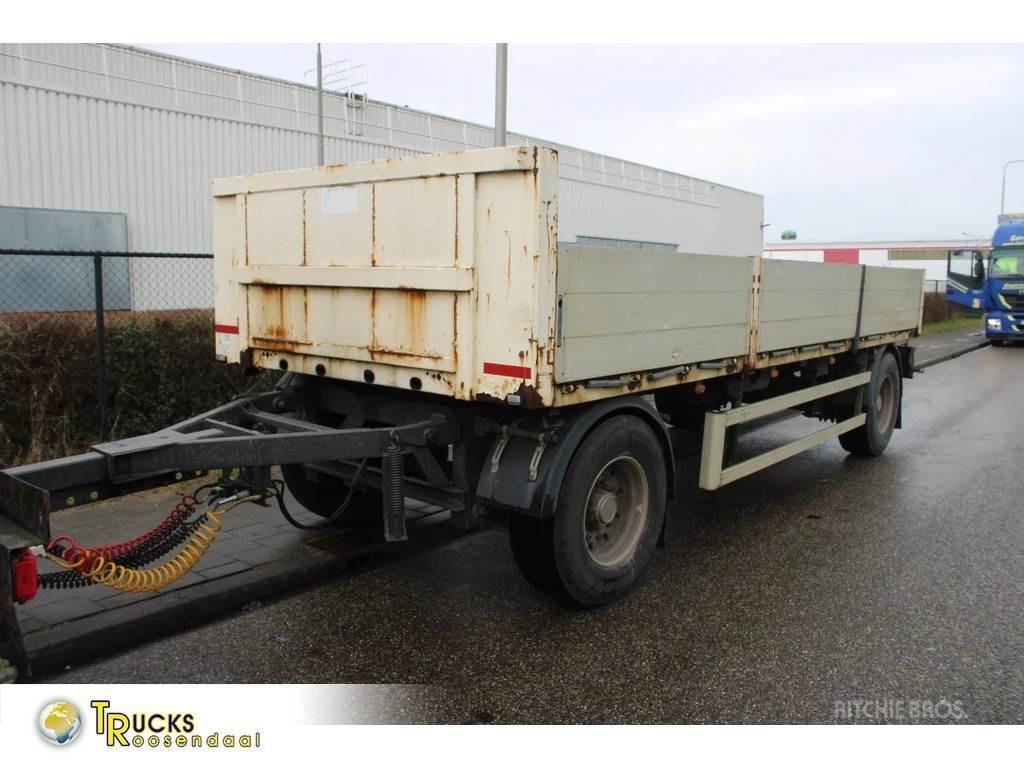 Lecitrailer + 2 AXEL Platformos / Pakrovimas iš šono