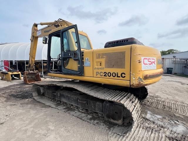 Komatsu PC 200 LC-6L Vikšriniai ekskavatoriai