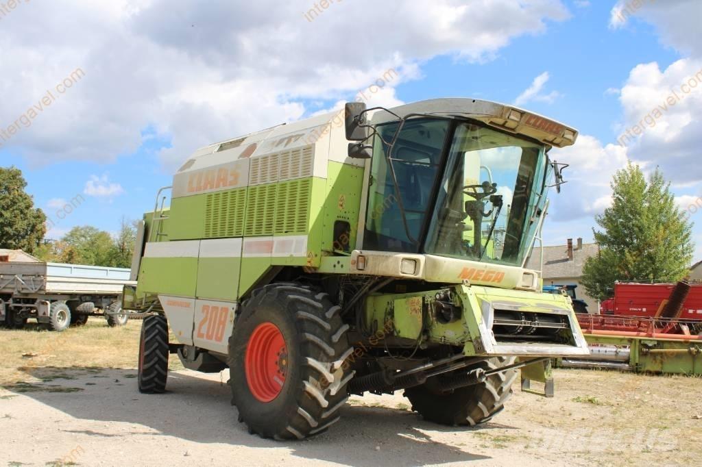 CLAAS Mega 208 Derliaus nuėmimo kombainai