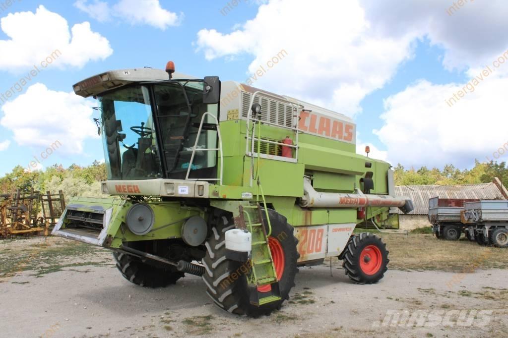 CLAAS Mega 208 Derliaus nuėmimo kombainai