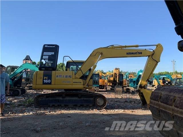 Komatsu PC 160 Vikšriniai ekskavatoriai