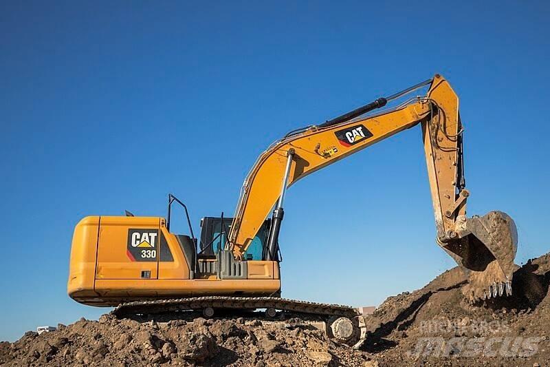 CAT 330 Vidutinės galios ekskavatoriai 7-12 t