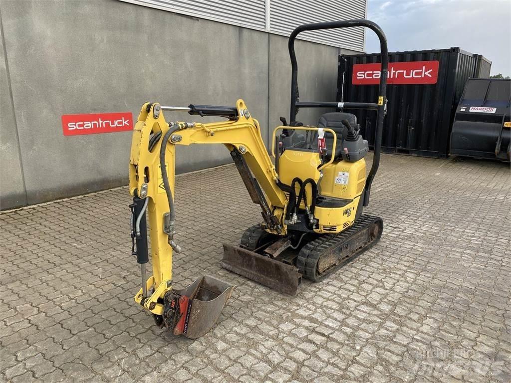 Yanmar VIO12 Ratiniai ekskavatoriai