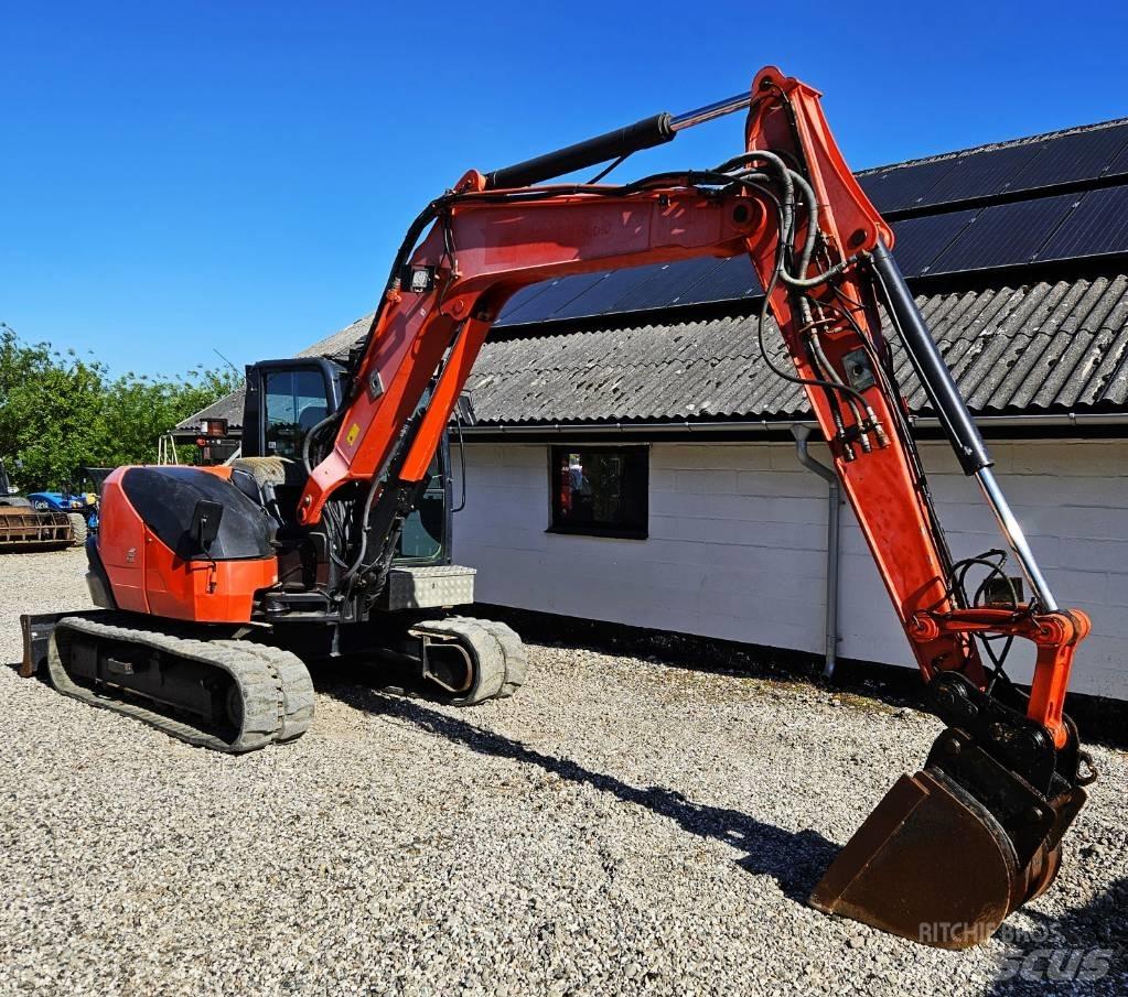 Kubota KX 080-4 Vidutinės galios ekskavatoriai 7-12 t