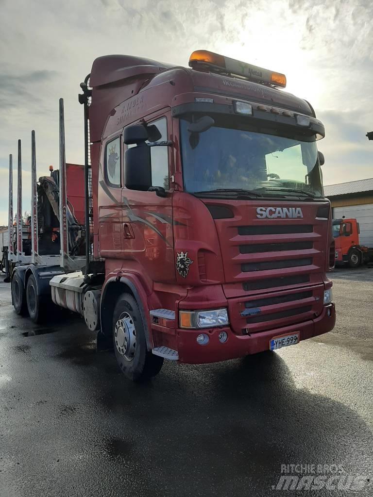 Scania R 620 Miškovežių vilkikai