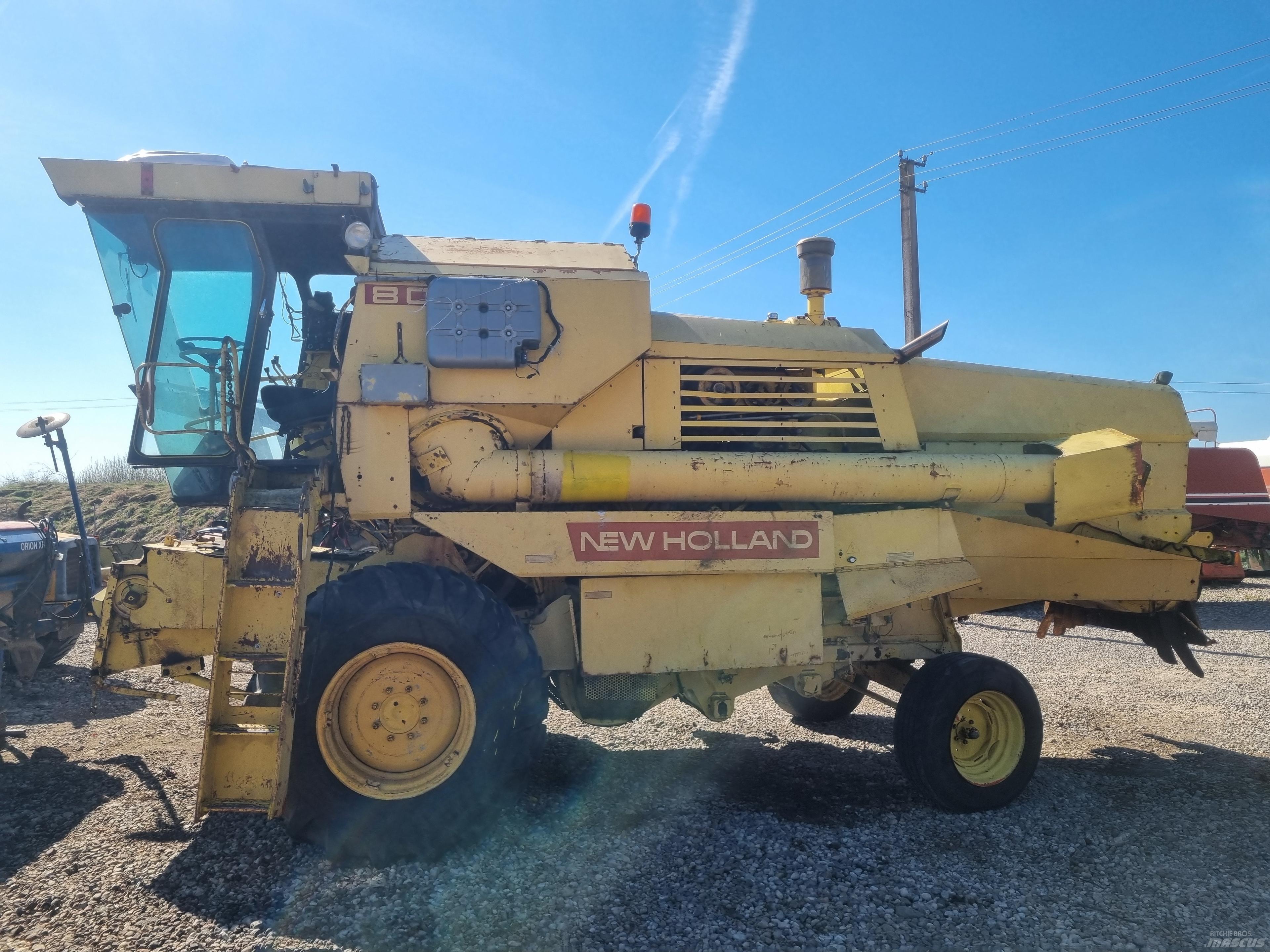 New Holland 8080 Derliaus nuėmimo kombainai