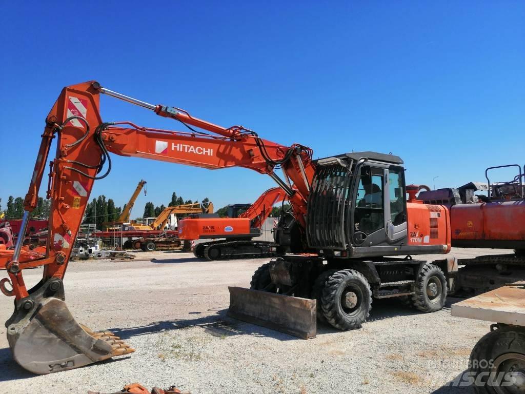 Hitachi ZX 170 W-3 Ratiniai ekskavatoriai