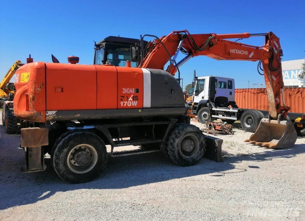 Hitachi ZX 170 W-3 Ratiniai ekskavatoriai