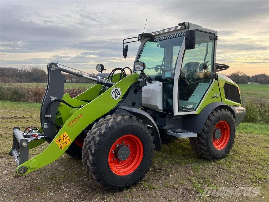 CLAAS Torion 530 Naudoti ratiniai krautuvai