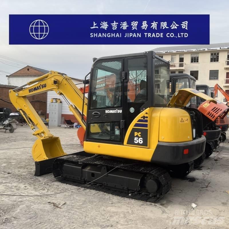 Komatsu PC 56 Vikšriniai ekskavatoriai