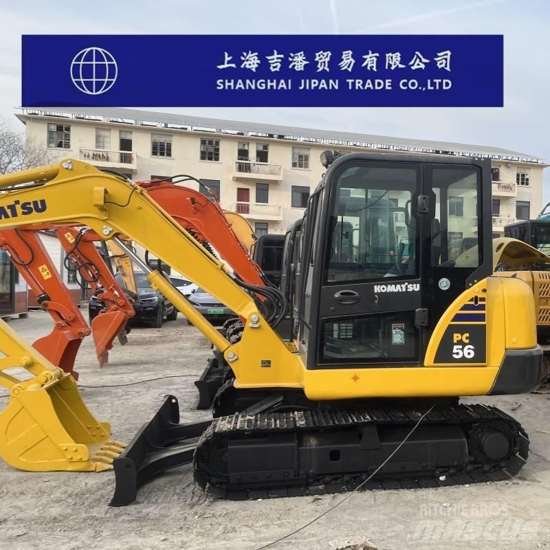 Komatsu PC 56 Vikšriniai ekskavatoriai