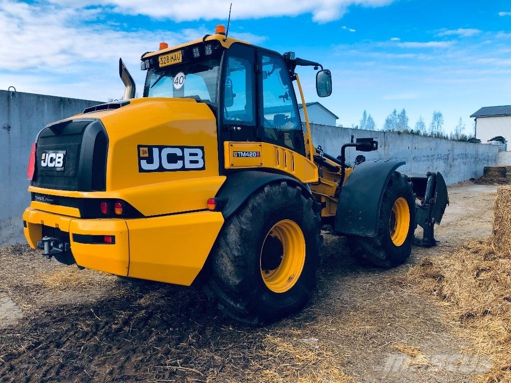 JCB TM 420 S Teleskopiniai krautuvai žemės ūkiui