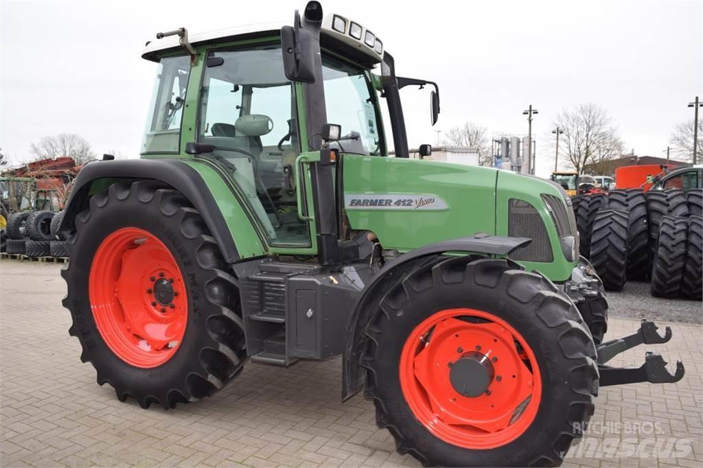 Fendt 412 Vario Traktoriai