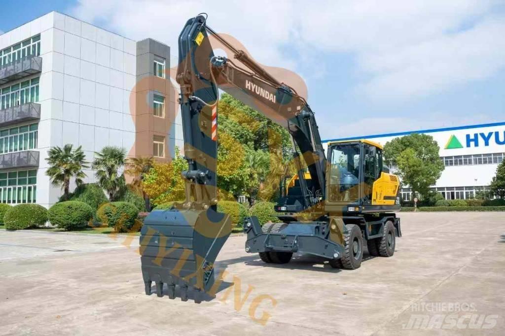 Hyundai HW210 Ratiniai ekskavatoriai