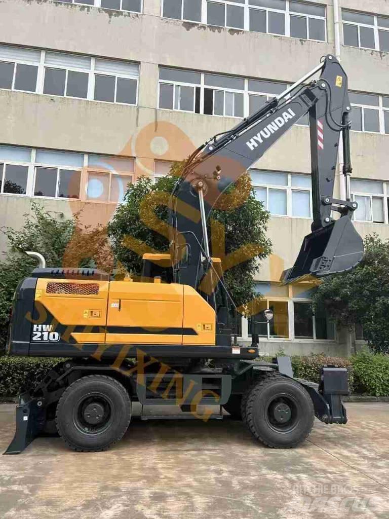 Hyundai HW210 Ratiniai ekskavatoriai