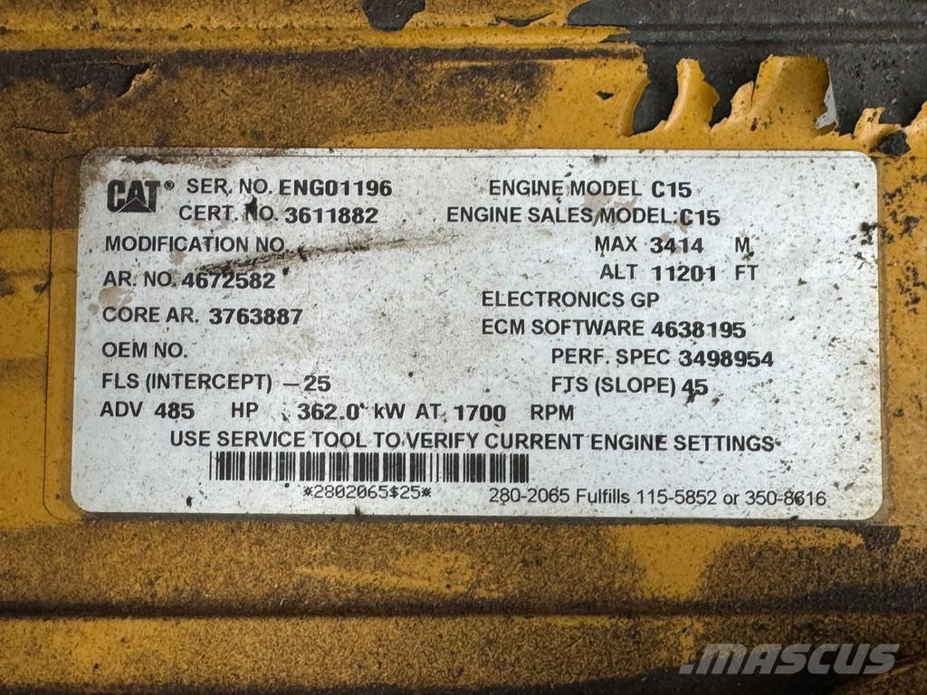 CAT 374FL Specialūs ekskavatoriai