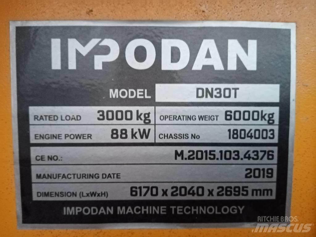 Impodan DN30T Teleskopiniai ratiniai krautuvai