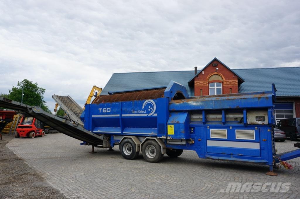 Terra Select T60 Cilindriniai rotaciniai sietai