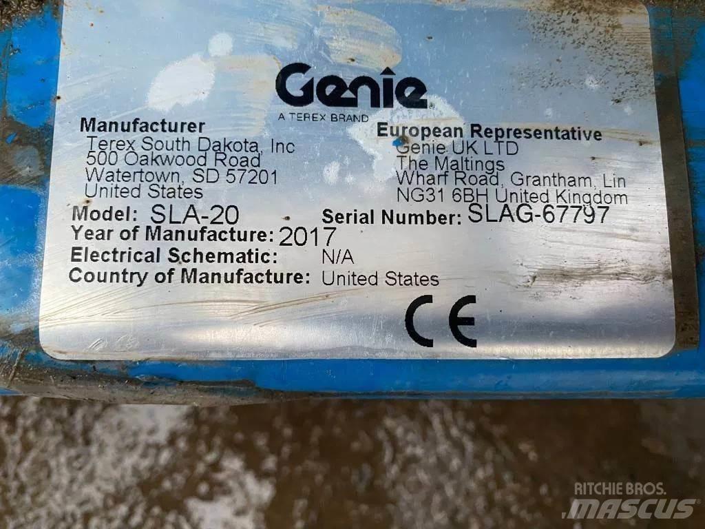 Genie SLA 20 Rankiniai vėžimėliai