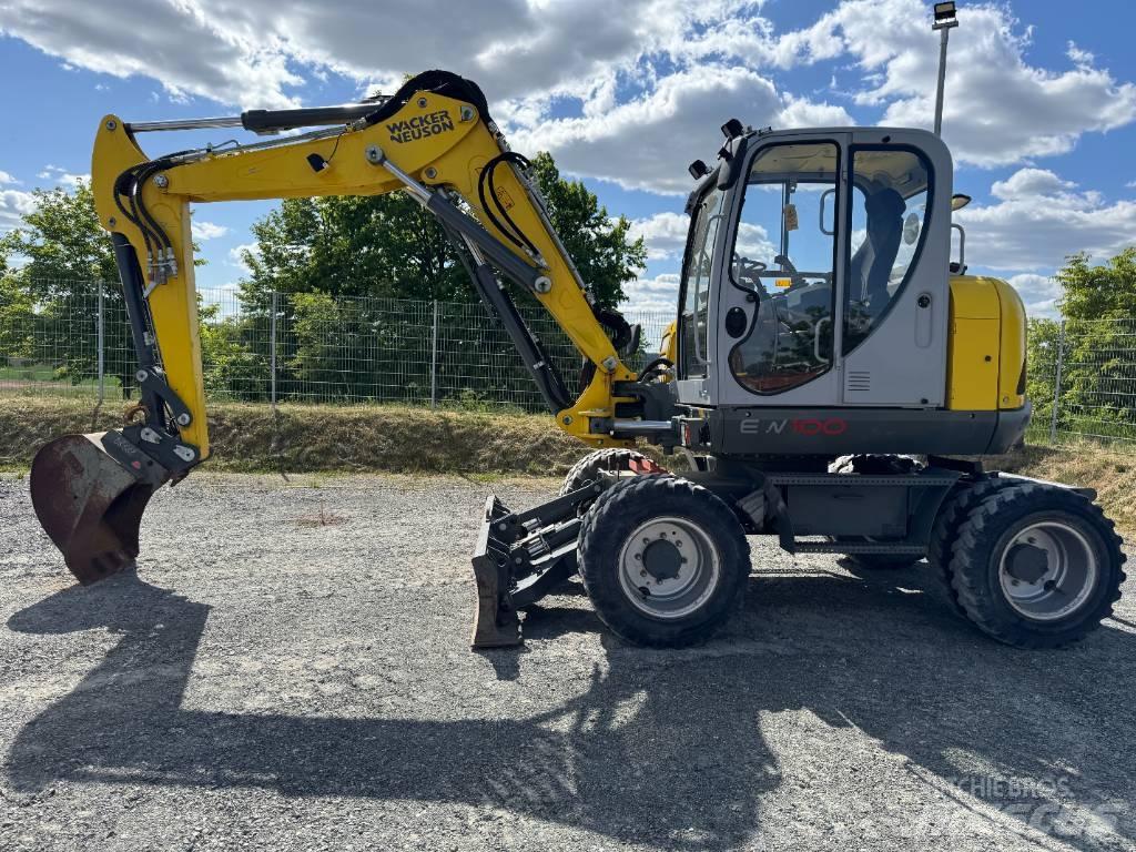 Wacker Neuson EW100 Ratiniai ekskavatoriai