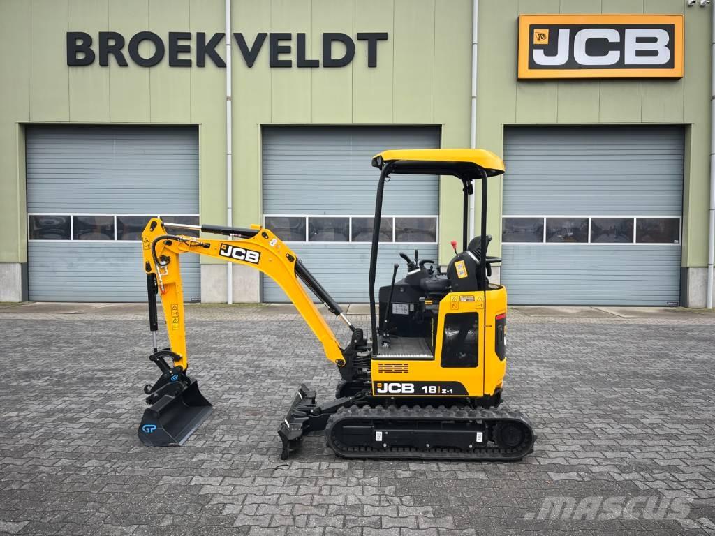 JCB 18Z-1 Mini ekskavatoriai < 7 t