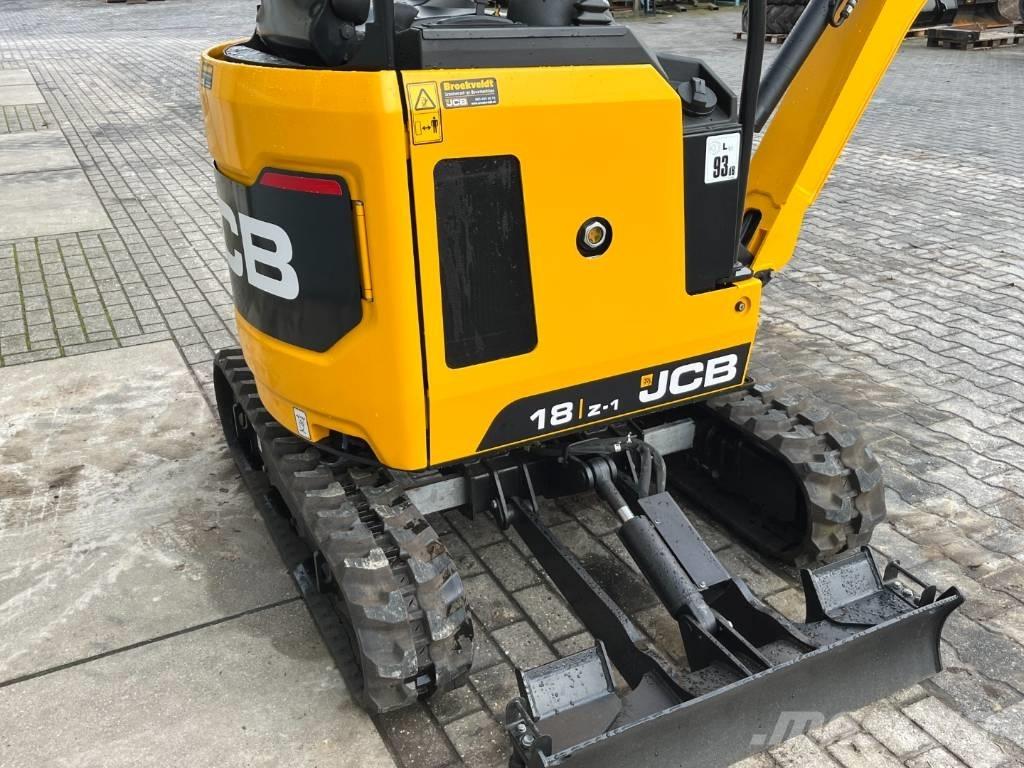 JCB 18Z-1 Mini ekskavatoriai < 7 t