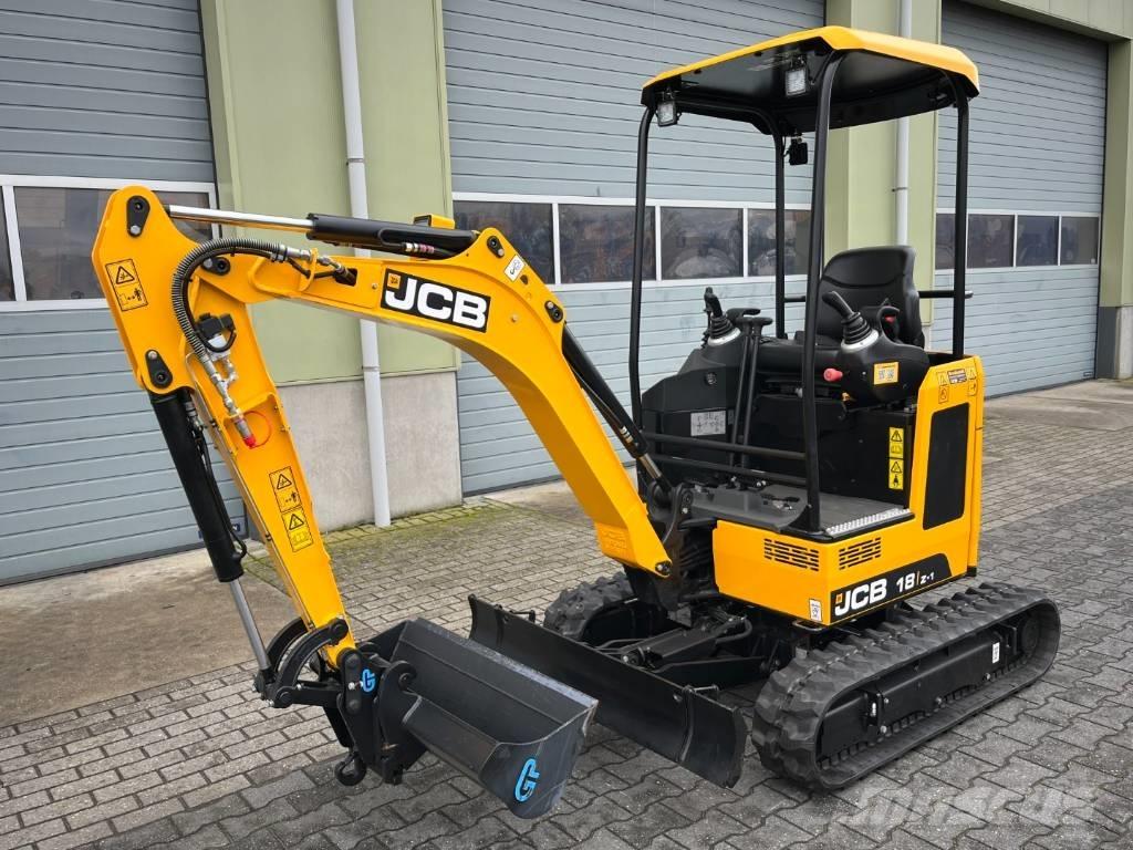 JCB 18Z-1 Mini ekskavatoriai < 7 t