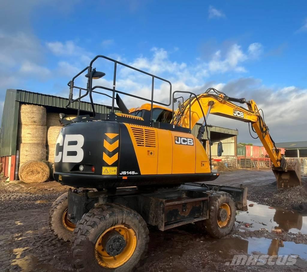 JCB JS 145 W Ratiniai ekskavatoriai