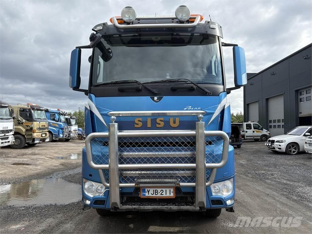 Sisu CK16M 8*4 Savivarčių priekabų vilkikai