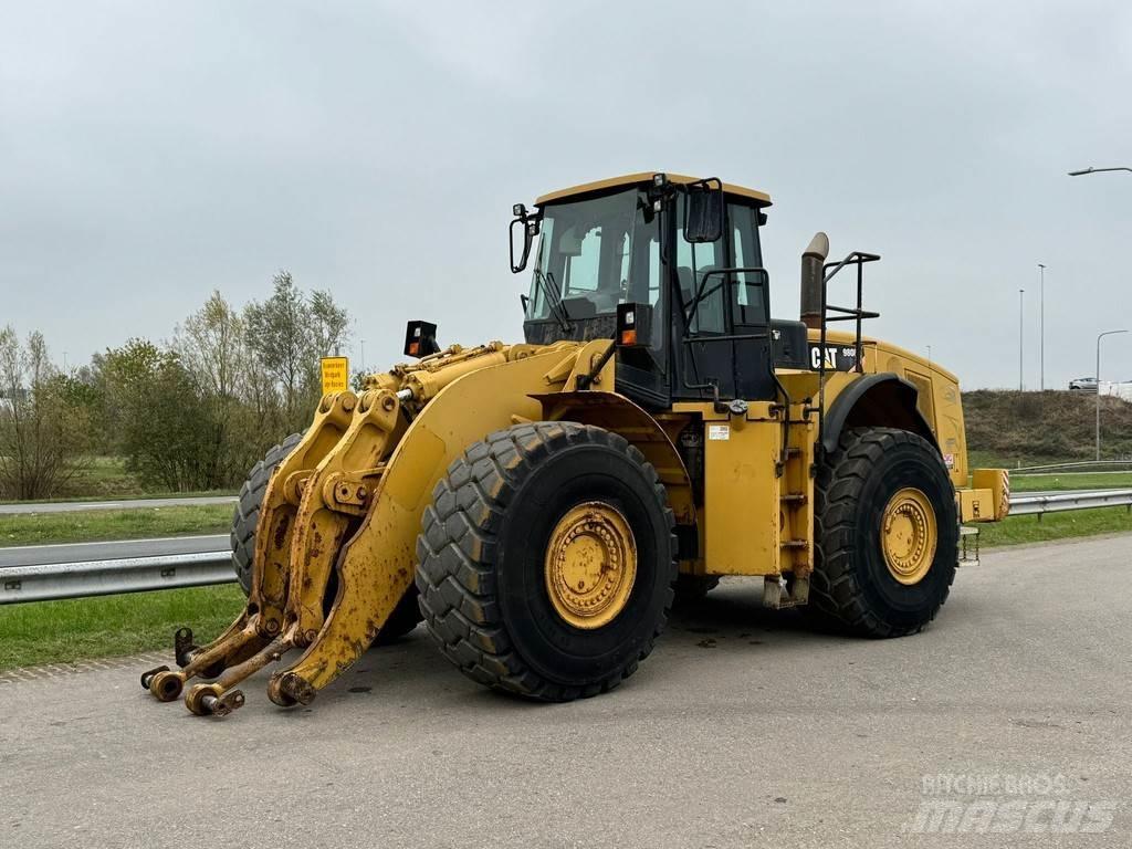 CAT 980H Naudoti ratiniai krautuvai