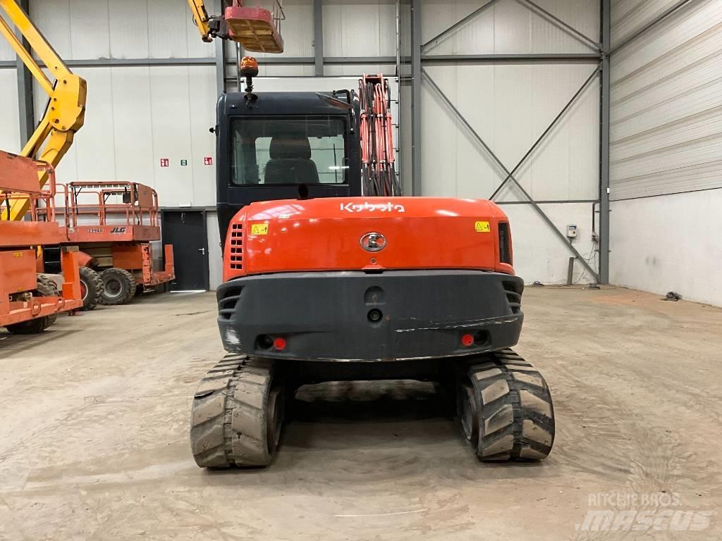 Kubota KX 080-4 Vidutinės galios ekskavatoriai 7-12 t