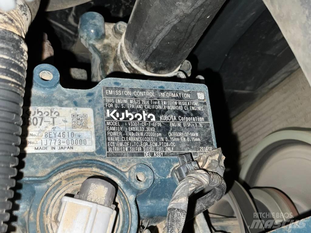Kubota KX 080-4 Vidutinės galios ekskavatoriai 7-12 t