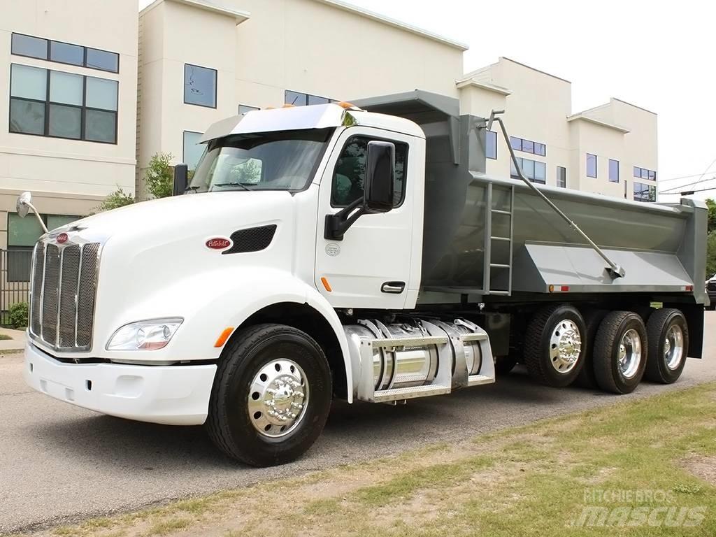Peterbilt 579 Savivarčių priekabų vilkikai