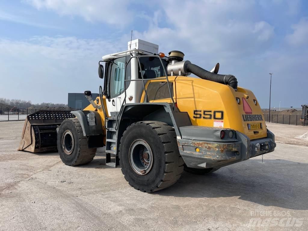 Liebherr 550 CDC + BSS Naudoti ratiniai krautuvai