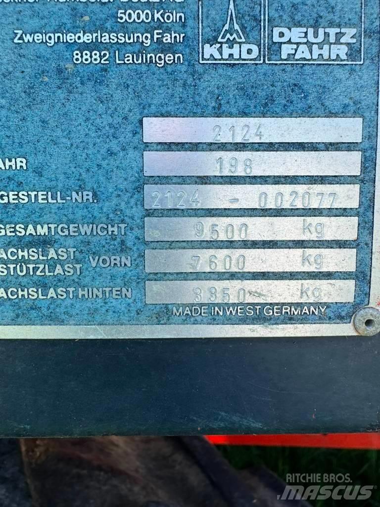 Deutz-Fahr M 2780 Derliaus nuėmimo kombainai