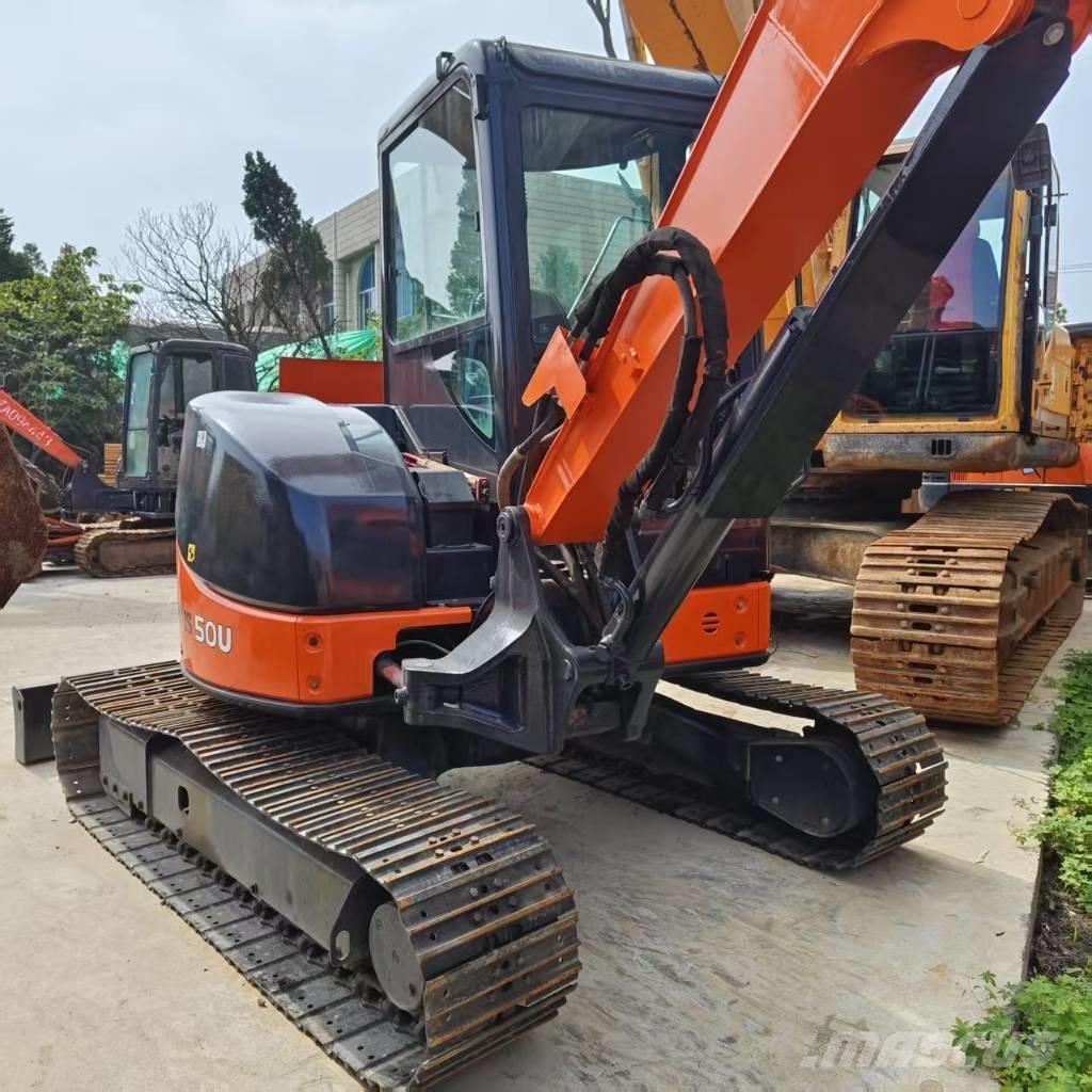 Hitachi ZX 50 U Mini ekskavatoriai < 7 t