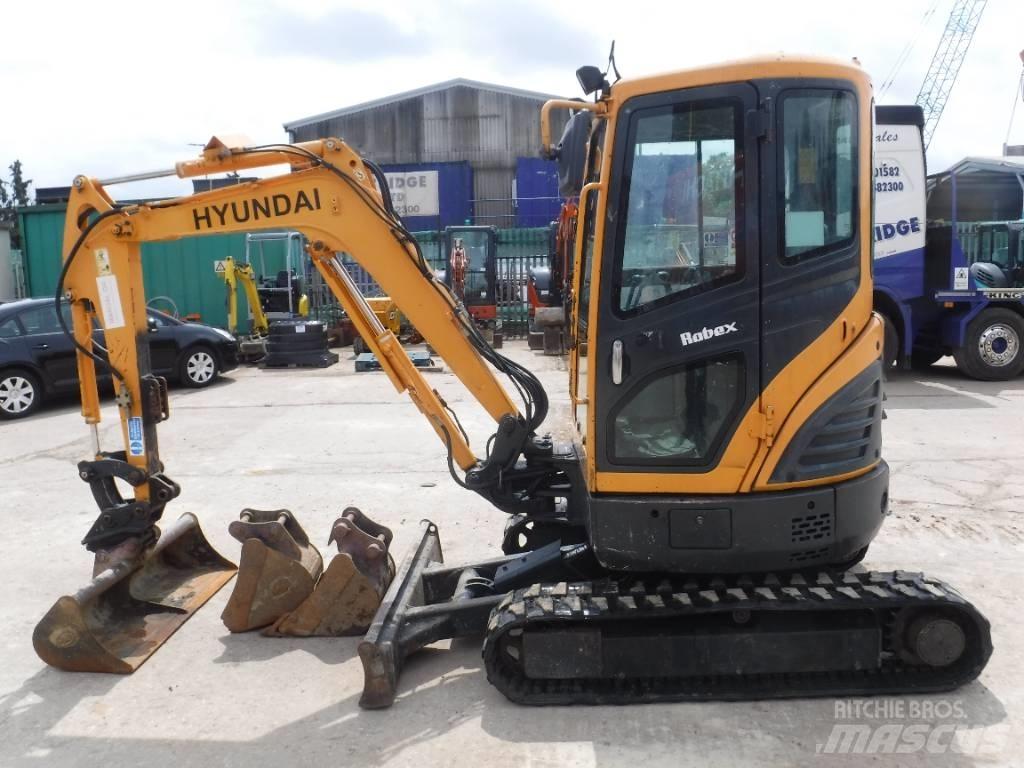 Hyundai Robex 27 Z-9 Mini ekskavatoriai < 7 t