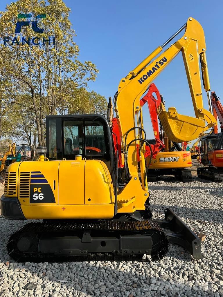 Komatsu pc56 Vikšriniai ekskavatoriai