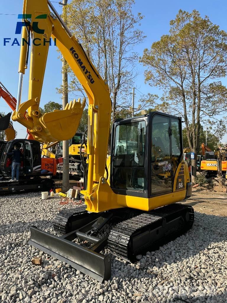 Komatsu pc56 Vikšriniai ekskavatoriai