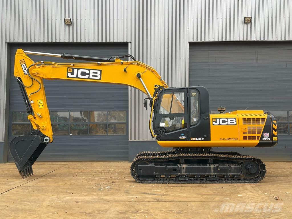 JCB 205 Vikšriniai ekskavatoriai