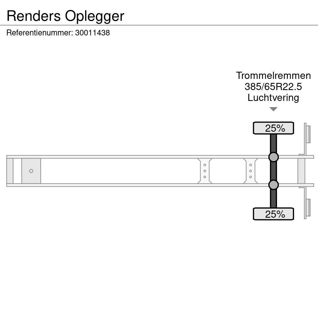 Renders Oplegger Dengtos puspriekabės