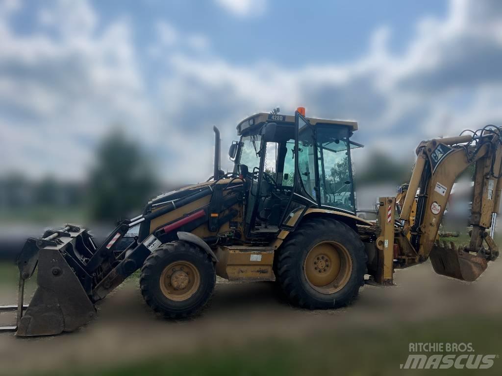 CAT 428 Ekskavatoriniai krautuvai