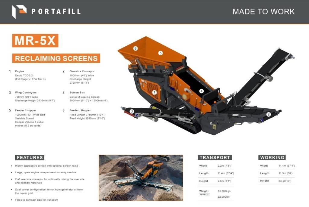 Portafill MR-5X Mobilūs sietai