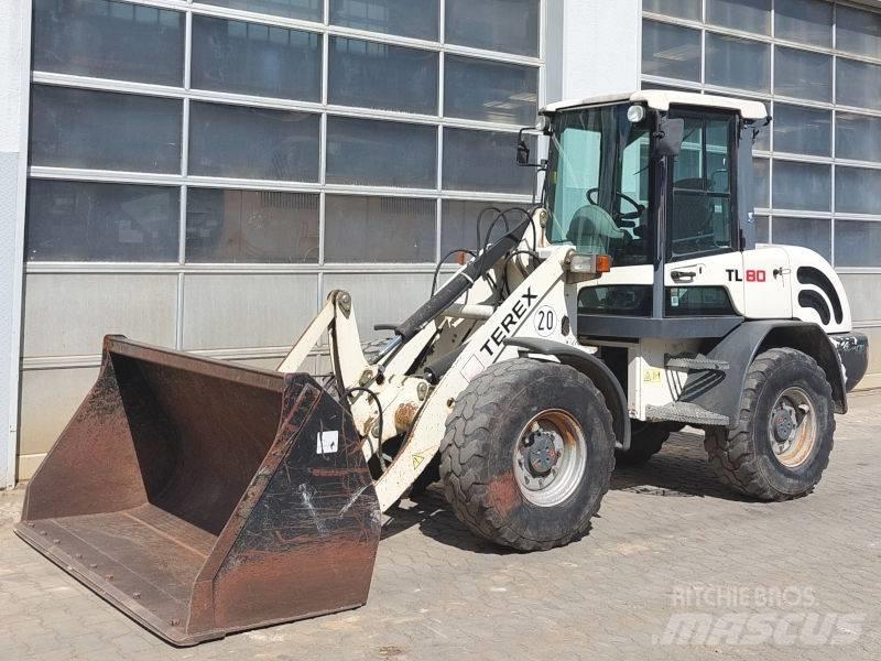Terex TL 80 Krautuvai su šoniniu pasukimu