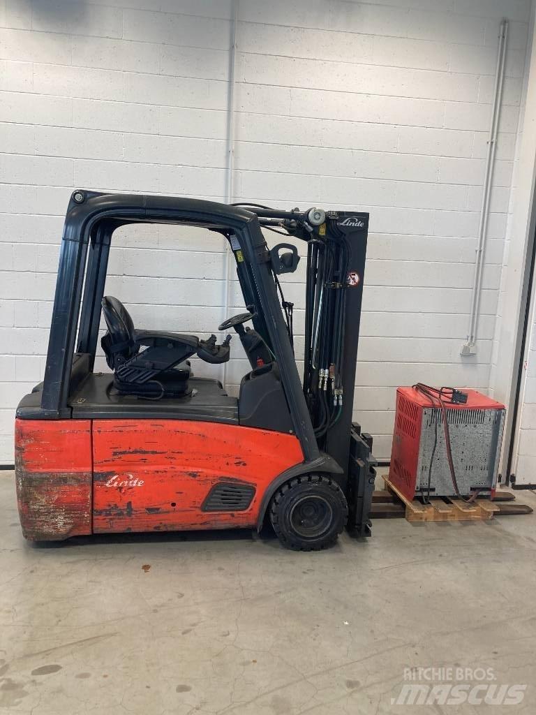 Linde E20L/386 Elektriniai šakiniai krautuvai