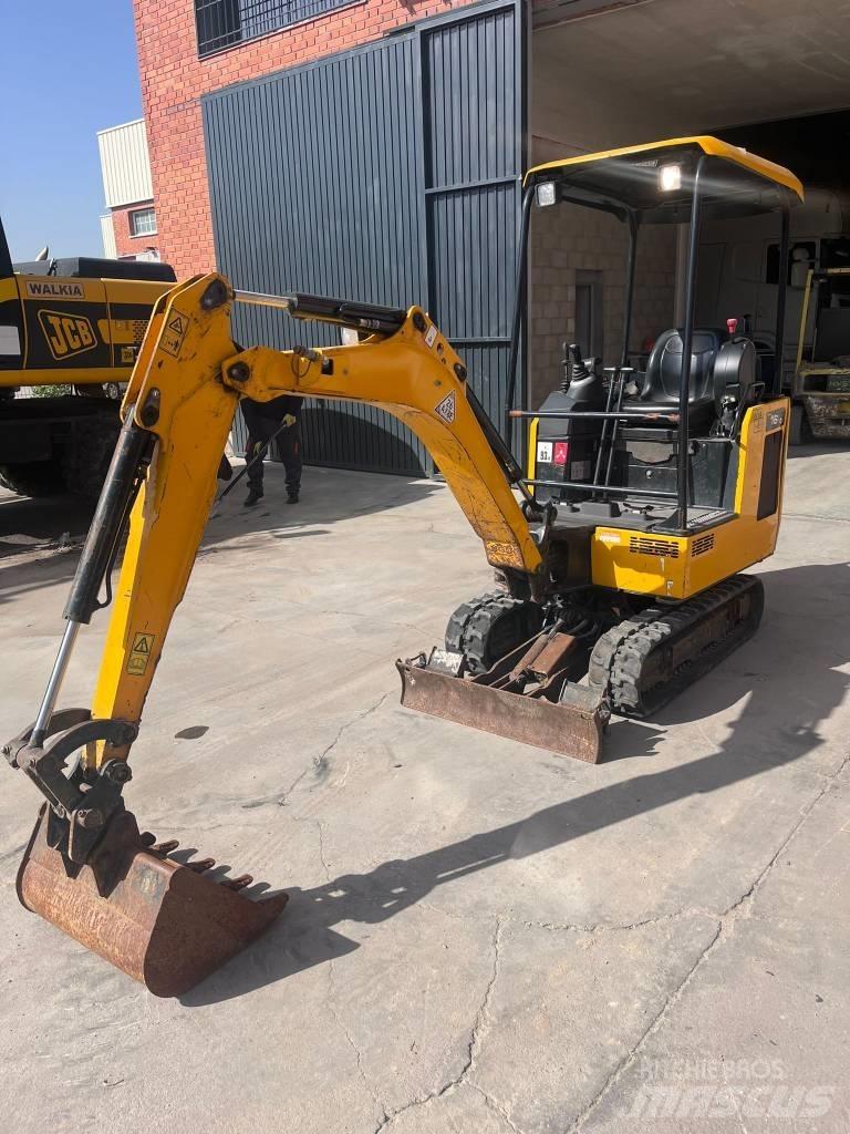 JCB 16 C Mini ekskavatoriai < 7 t