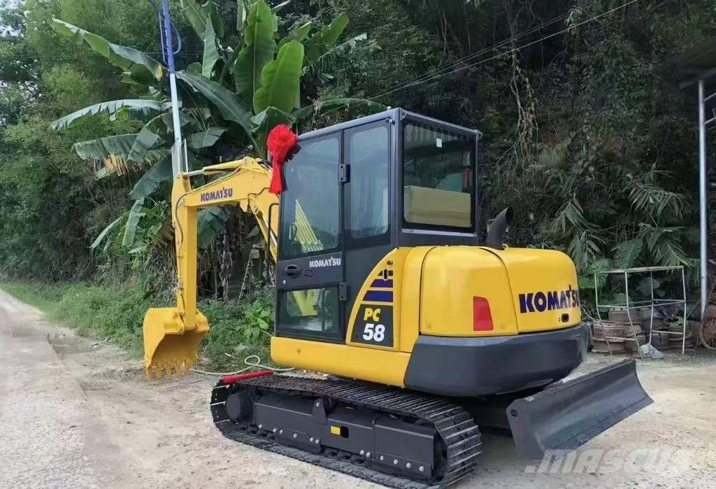Komatsu PC 58 Mini ekskavatoriai < 7 t